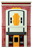 Ameri-Towne #67 Palace Theatre Building Front O-Scale