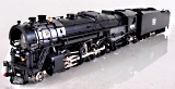 3rd Rail by Sunset Models 4015 Boston & Maine 2-8-4 T1a Berkshire Steam Engine and Tender with TMCC, Brass Construction