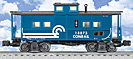 Lionel 6-17684 Conrail Northeastern Caboose with Operating Smoke