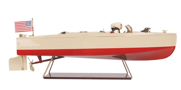 Lionel (By MTH) 11-90053 #43 Operating Runabout Boat, All Metal Construction