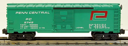 Lionel 6-9749 Penn Central Boxcar