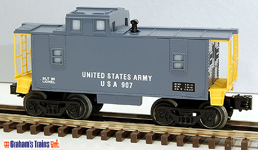 Lionel 6-16566 U.S. Army SP-Type Illuminated Caboose