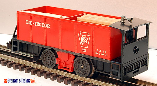 COLLECTOR HOUSING WITH ROLLERS FOR TIE-JECTOR LIONEL PARTS 55 