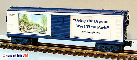 MTH 30-74123 Westview Park Pittsburgh, PA Dips Boxcar