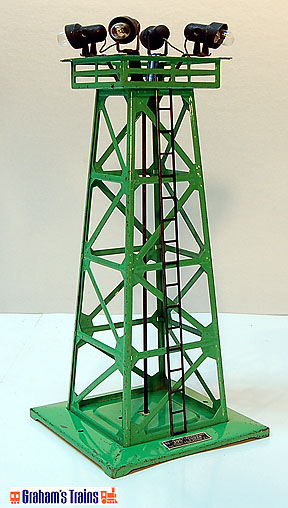 NO LIONEL INSTRUCTIONS 395 FLOODLIGHT TOWER PHOTOCOPY O SCALE 