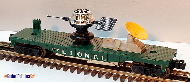 Lionel #3519 Satellite Launching Car - Postwar with box