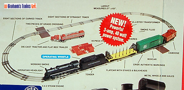 Lionel 6-11735 New York Central Flyer Ready-To-Run Steam Freight Set