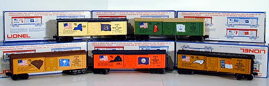 Lionel Complete Spirit of '76 Train Set 6-1776, 6-7600 Through 6-7613