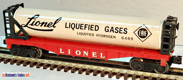 Lionel 6469 Liquefied Gas  Flatcar  Licensed Reproduction Window Box 