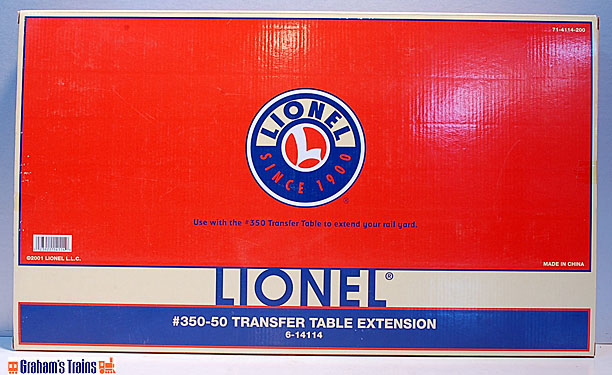 Lionel 6-14113 #350 Engine Transfer Table Jp2 for sale online 