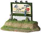 K-Line by Lionel 6-22190 C&O Chessie Cat Operating Billboard