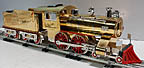 Lionel 6-13104 Old #7 Steam Locomotive Std. Gauge Brass Tinplate