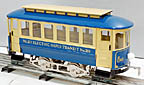 Lionel Classics (by MTH) 6-13901 No. 201 Rapid Transit Trolley Trailer Std. Gauge Tinplate 