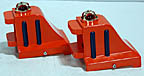 Lionel Tinplate 11-99030 Standard Gauge Track Bumpers Pair Orange/Blue