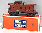 Lionel 6557 Smoking Caboose with Original Box RARE Postwar