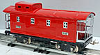 MTH Tinplate Traditions 10-2135 #517 Caboose Red Std. Gauge