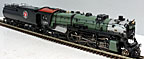 3rd Rail Sunset Models GN-O8 Great Northern #3390 2-8-2 Super Mikado Brass Steam Engine with TMCC