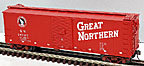 Atlas-O 6497-1 Great Northern 40' Steel Re-Built Boxcar #34000