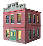 Ameri-Towne 828 Marty's Auto Parts Building Kit O-Scale
