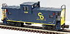 MTH #3289 C&O Steel Sided Caboose