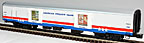 K-Line K4601-30108 American Freedom Train Display Car #108 Performing Arts