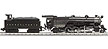 MTH 30-1164-0 Pennsylvania PRR 2-8-2 L-1 Mikado Steam Locomotive with Loco-Sound?