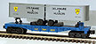 Lionel 6-9226 Delaware & Hudson Flatcar with Trailers