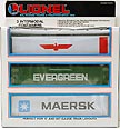 Lionel 6-12805 Set of 3 Intermodal Containers