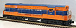 MTH 30-2804-1 Jersey Central Fairbanks Morse Trainmaster Diesel Engine with Proto-Sound 2.0