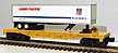 MTH 30-76335 Union Pacific Flatcar with Trailer