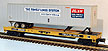 MTH Premier 20-98692 Family Lines System Flatcar with 48' Trailer