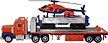 Lionel TMT-18418 Flatbed Truck with Helicopter Car