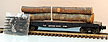 Lionel 6-17510 Northern Pacific Flatcar with Real Log Load