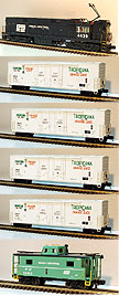 MTH Premier 20-5603-1 Penn Central Tropicana "Juice" Train Set with ProtoSound 2.0