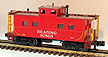 MTH Premier 20-91175 Reading Center Cupola Steel Caboose