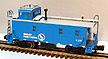 MTH Premier 20-91016 Great Northern Steel Caboose