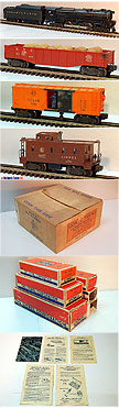Lionel 2167WS Steam Freight Set with Boxes & Set Box - Postwar