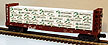MTH 30-7636 Southern Pacific Flatcar with Bulkheads and Lumber Load