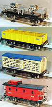 Lionel 6-13200, 6-13300, 6-13600, 6-13700 Lionel Classics Std. Gauge 4-Car Freight Set