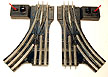 Lionel 042 Manual Control O-Gauge Switches Pair with Box