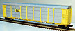 MTH Premier 20-98257 CSX Corrugated Sides Auto Carrier #852328