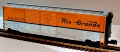 Lionel 6-27205 Rio Grande D&RGW Double Door Boxcar with Auto Frame Load Std-O