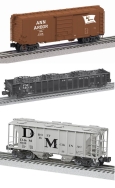 Lionel 6-31795 Pere Marquette Regional Freight 3-Pack