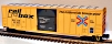 Atlas-O 2001004-5 Railbox ACF 50'6" Boxcar #33616