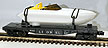Lionel 6-16661 Flatcar with Operating Speed Boat