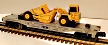 MTH 30-7616 Construction Flatcar with Ertl Earth Mover