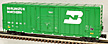 MTH Premier 20-90276G Burlington Northern 50' High Cube Boxcar #376896