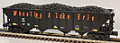 MTH Premier 20-97805 Wheeling & Lake Erie 4-Bay Hopper with Coal Load #516