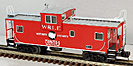MTH 20-91351 Wheeling & Lake Erie Extended Vision Caboose