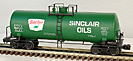 Weaver U1334LD Sinclair Oils 40' Tank Car #9144